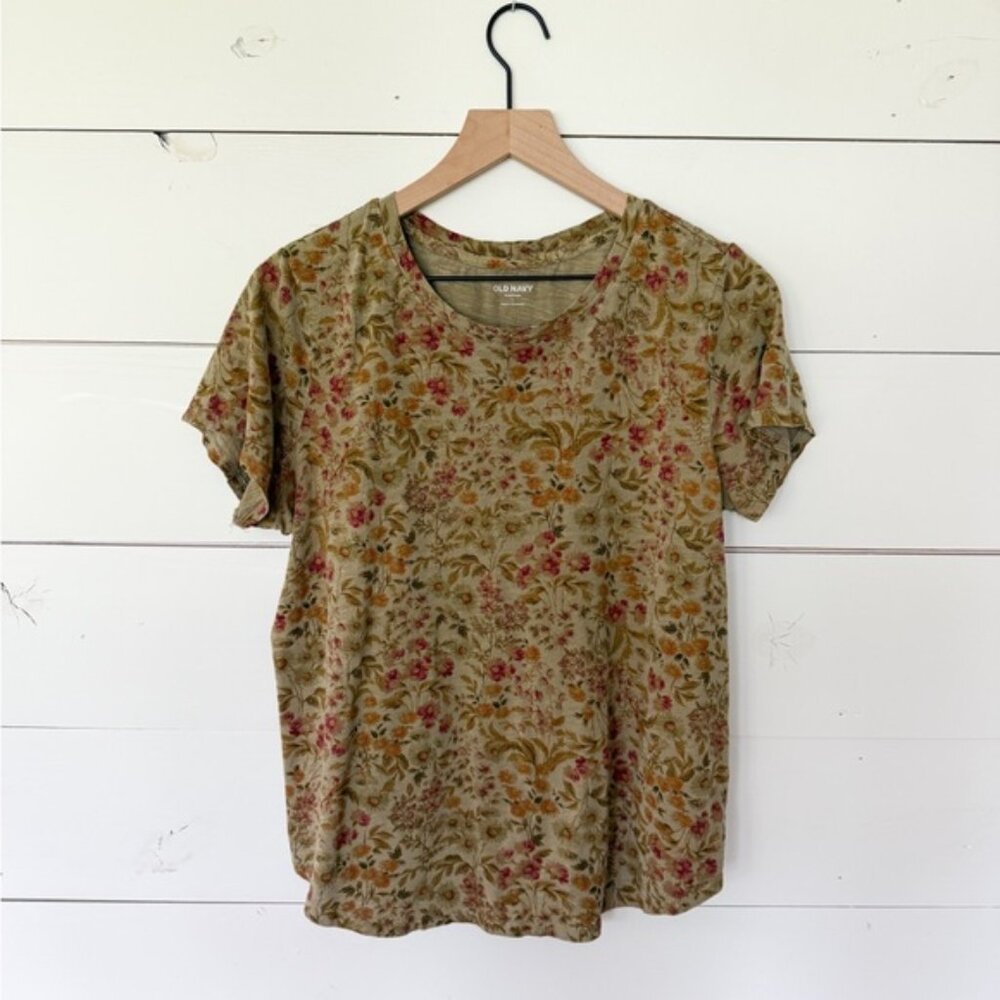 Floral Print Women's Top